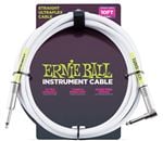 Ernie Ball Instrument Cable with One Angled End Front View